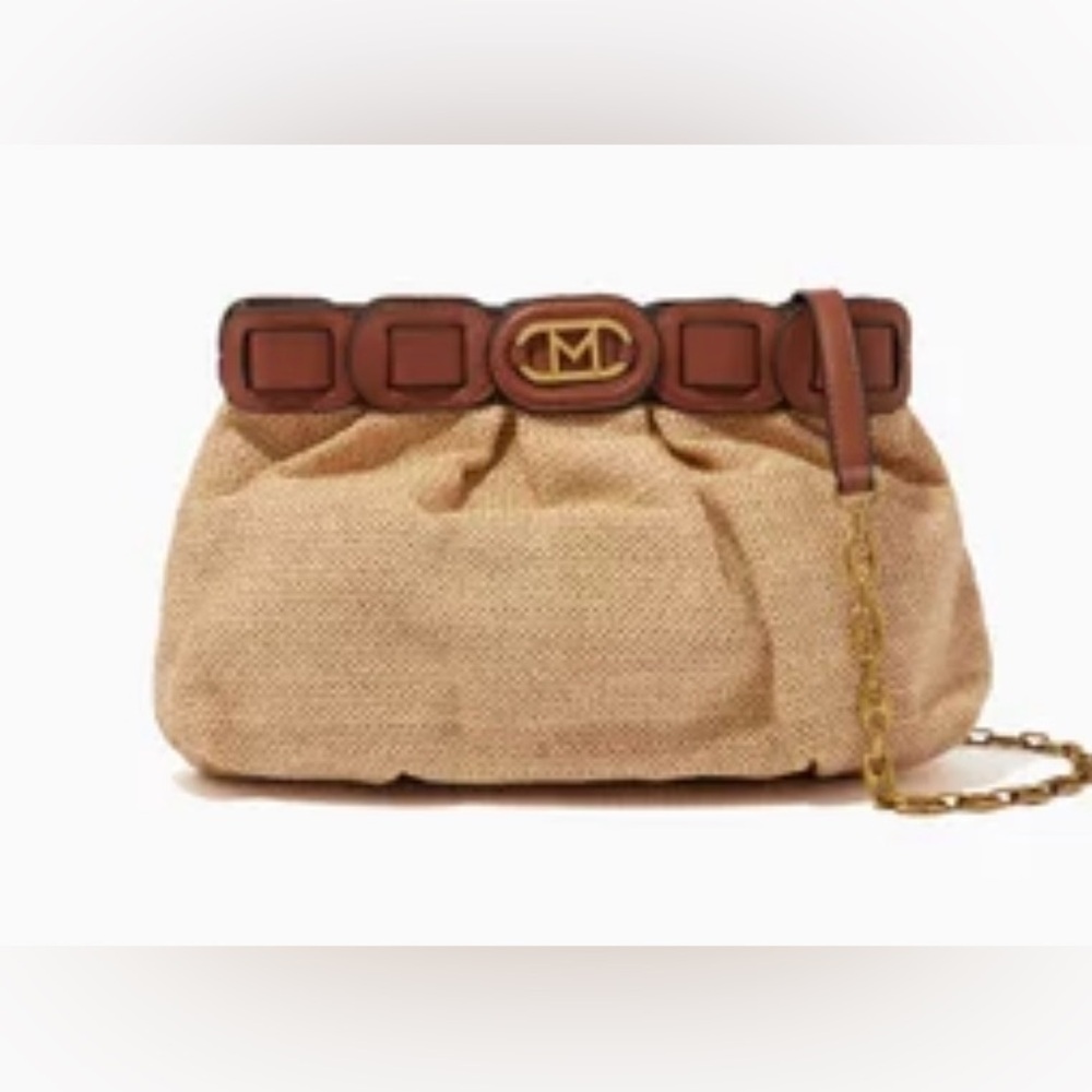 Marella Mario Clutch Bag‎ in Raffia